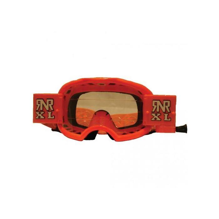 RNR Rip N Roll XL Colossus Roll Off Neon Orange Goggles